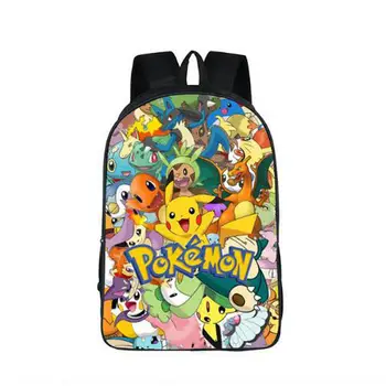 Anime Pokemon Backpack Boys Girls School Bags Children Pikachu Backpack For Teenagers Kids Gift Backpacks Schoolbags Mochila
Anime Pokemon Backpack Boys Girls School Bags Children Pikachu Backpack For Teenagers Kids Gift Backpacks Schoolbags Mochila