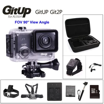 GitUP Git2P 90 Degree Lens Action Camera 2K Wifi Sports DV Full HD 1080P 30m Waterproof mini Camcorder 1.5 inch Novatek 96660
GitUP Git2P 90 Degree Lens Action Camera 2K Wifi Sports DV Full HD 1080P 30m Waterproof mini Camcorder 1.5 inch Novatek 96660