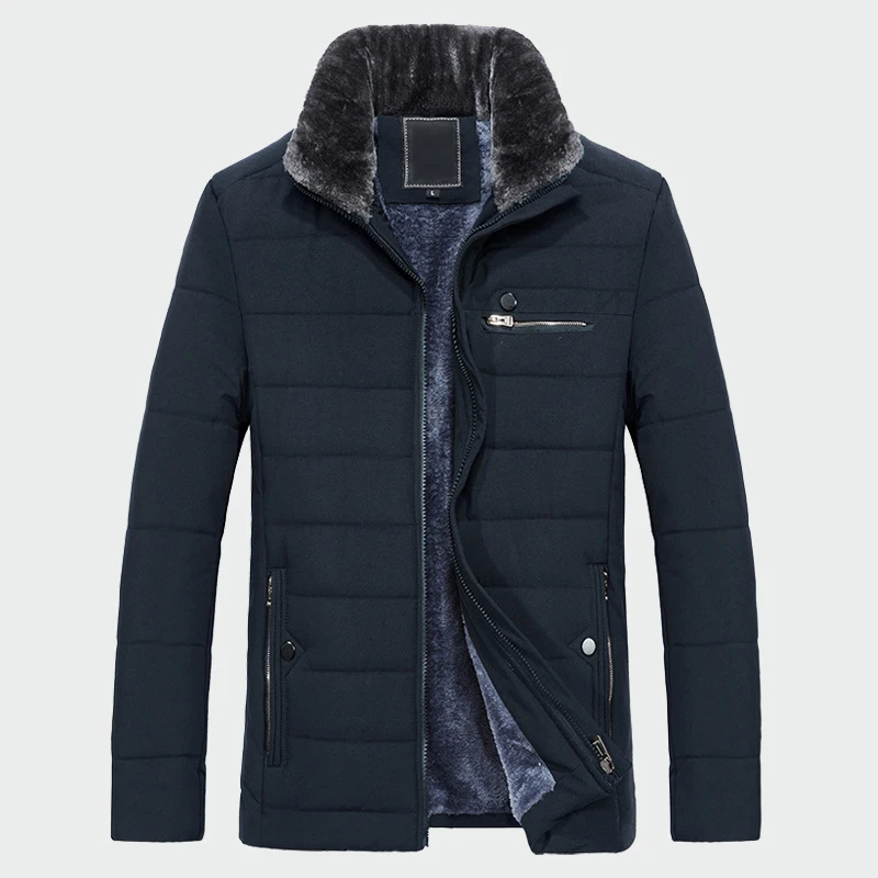 Fur Collar 2019 New Style Winter Men's Warm Coat Thick Fleece Fashion Long Jackets Mens Brand Clothing Male Overcoat
Fur Collar 2019 New Style Winter Men's Warm Coat Thick Fleece Fashion Long Jackets Mens Brand Clothing Male Overcoat