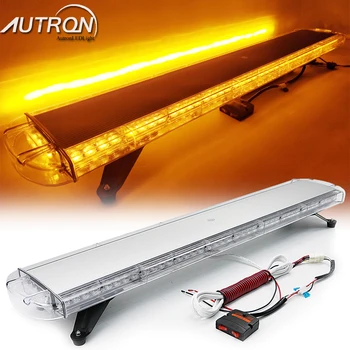 47" 88 LED Warning Emergency Beacon Roof Top Flashing Truck Tow Plow Wrecker Response Signal Security Strobe Light Bar
47" 88 LED Warning Emergency Beacon Roof Top Flashing Truck Tow Plow Wrecker Response Signal Security Strobe Light Bar