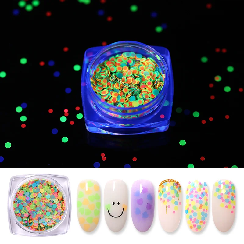 BORN PRETTY Nail Sequins Heart Neon Round Mixed Shape Pink Yellow Green Colors Fluorescence Effect 3D Nail Art Design Tools
BORN PRETTY Nail Sequins Heart Neon Round Mixed Shape Pink Yellow Green Colors Fluorescence Effect 3D Nail Art Design Tools