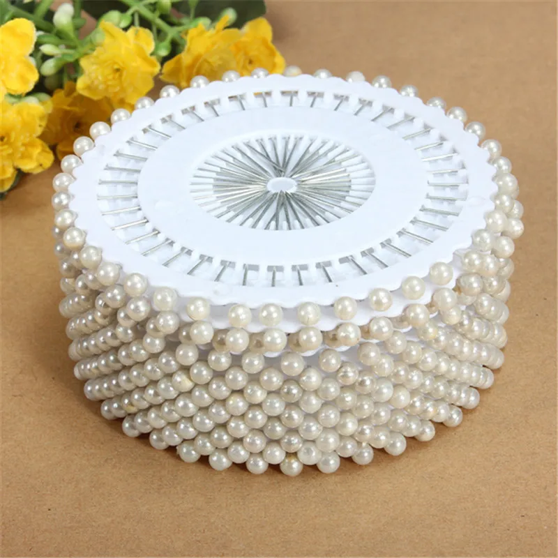 35mm 480Pcs White Round Head Dressmaking Pearl Decorating Sewing Pin Craft For Home Garden DIY Crafts Tool Accessories
35mm 480Pcs White Round Head Dressmaking Pearl Decorating Sewing Pin Craft For Home Garden DIY Crafts Tool Accessories