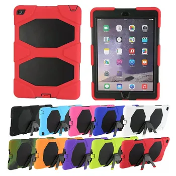For Apple iPad Air 2 / iPad 6 Shockproof Armor Hybrid Defender Kickstand Case Cover W/ Bulit-in Front Protective Film
For Apple iPad Air 2 / iPad 6 Shockproof Armor Hybrid Defender Kickstand Case Cover W/ Bulit-in Front Protective Film