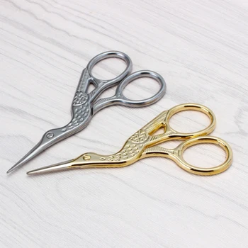 High Quality cross stitch European Retro classic Vintage Antique Craft Gold Sewing Crane Tailor scissor handicraft DIY Home Tool
High Quality cross stitch European Retro classic Vintage Antique Craft Gold Sewing Crane Tailor scissor handicraft DIY Home Tool