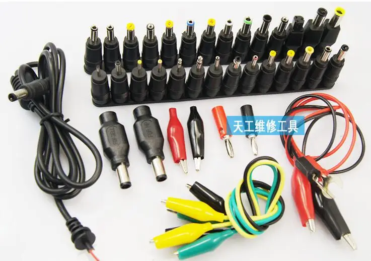 FEORLO 39pcs Universal Laptop DC Power Supply Adapter Connector Plug AC DC conversion head Jack Charger Connectors Laptop Power
FEORLO 39pcs Universal Laptop DC Power Supply Adapter Connector Plug AC DC conversion head Jack Charger Connectors Laptop Power