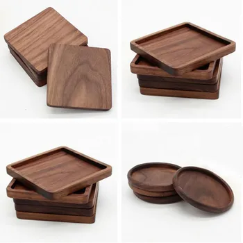 CFen A's 4pcs Black walnut Wood Coasters Cup Bowl Pad Mat Coffee Tea Cup Pads&Mats Teapot Drink Coasters
CFen A's 4pcs Black walnut Wood Coasters Cup Bowl Pad Mat Coffee Tea Cup Pads&Mats Teapot Drink Coasters