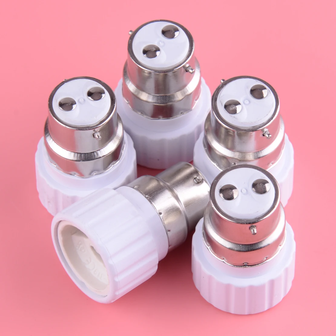 LETAOSK 5pcs B22 Bayonet Male Cap To GU10 CFL Light Bulb Socket Adaptor Lamp Converter Holder
LETAOSK 5pcs B22 Bayonet Male Cap To GU10 CFL Light Bulb Socket Adaptor Lamp Converter Holder