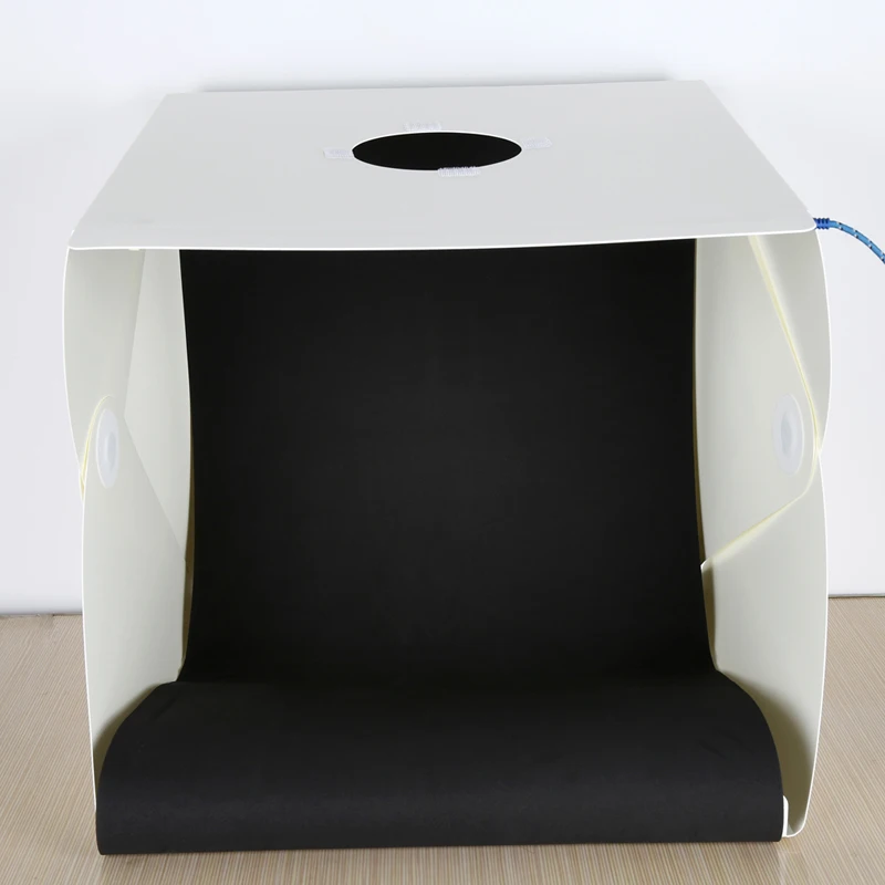 Large Folding Studio Diffuse Soft Box with LED Light Black White Background Photo Studio Accessories 2016 New product
Large Folding Studio Diffuse Soft Box with LED Light Black White Background Photo Studio Accessories 2016 New product