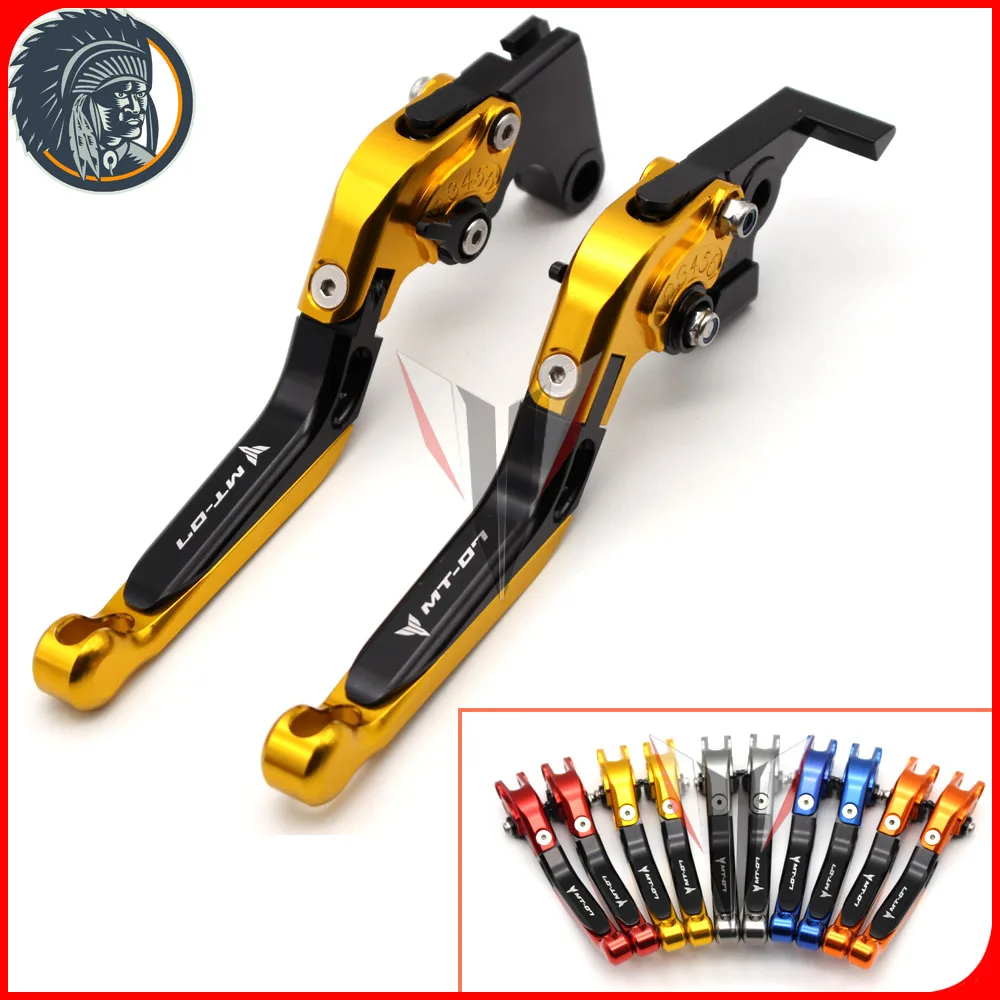 For YAMAHA MT-07 MT 07 2014-2015 Motorcycle Accessories Adjustable Folding Extendable Brake Clutch Levers LOGO MT-07 Gold
For YAMAHA MT-07 MT 07 2014-2015 Motorcycle Accessories Adjustable Folding Extendable Brake Clutch Levers LOGO MT-07 Gold