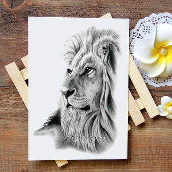 Waterproof Temporary Tattoo Sticker lion tattoo Water Transfer Flash Tattoo fake tattoo for women men kids #724
Waterproof Temporary Tattoo Sticker lion tattoo Water Transfer Flash Tattoo fake tattoo for women men kids #724