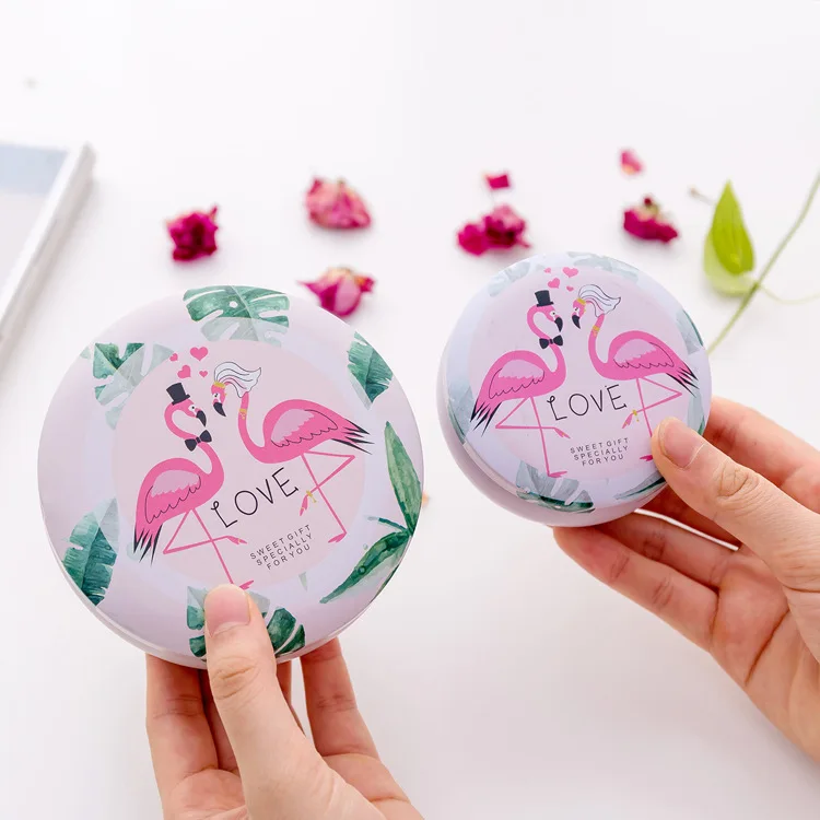 Love Cute Kawaii Flamingo Metal Box Clip Washi Tape Mini Flower Candy Holder Desktop Vanity Desk Organizer Rubber Band Holders
Love Cute Kawaii Flamingo Metal Box Clip Washi Tape Mini Flower Candy Holder Desktop Vanity Desk Organizer Rubber Band Holders