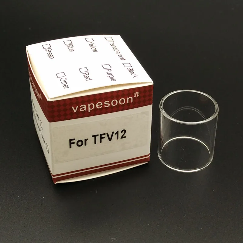 5pcs/lot Original VapeSoon Replacement Glass Tube For TFV12 6ML TANK TFV12 Glass Tube
5pcs/lot Original VapeSoon Replacement Glass Tube For TFV12 6ML TANK TFV12 Glass Tube