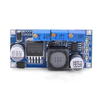LM2596 LED Driver DC-DC Step-down Adjustable CC/CV Power Supply Module 7-35V turn 1.3-30V
LM2596 LED Driver DC-DC Step-down Adjustable CC/CV Power Supply Module 7-35V turn 1.3-30V