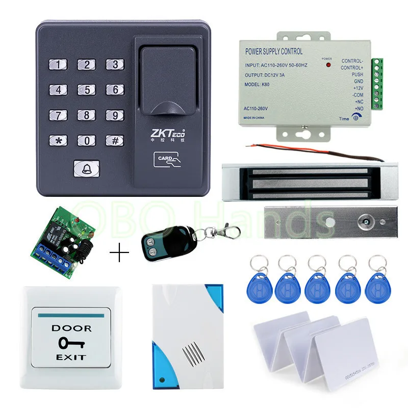 Hot sales! Full set Fingerprint Door Lock Access Control Controller Kit for access control with magnetic lock
Hot sales! Full set Fingerprint Door Lock Access Control Controller Kit for access control with magnetic lock