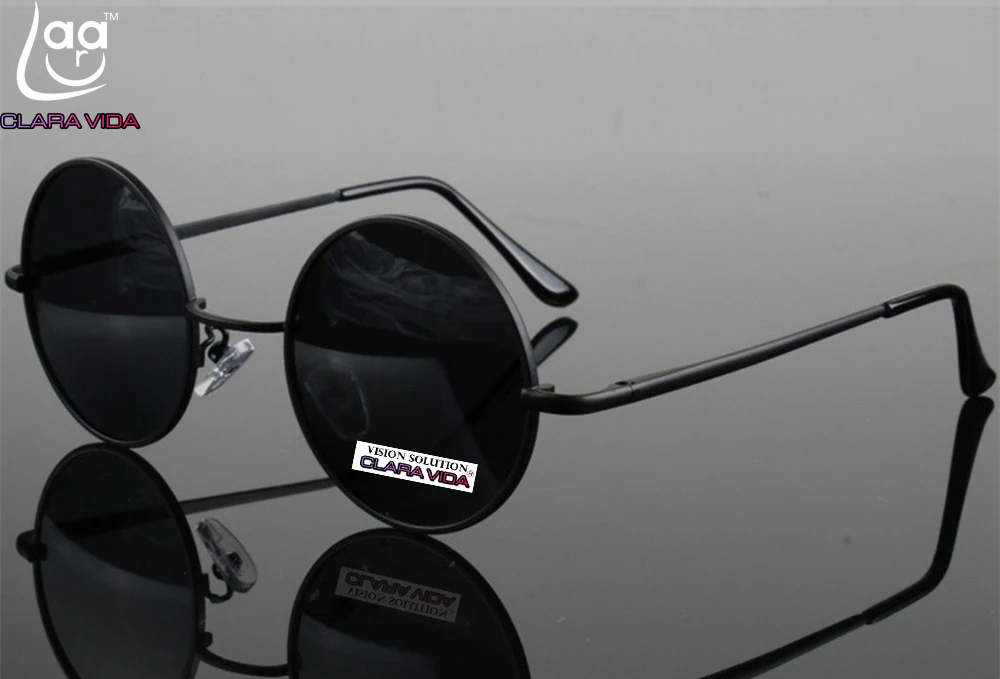 =CLARA VIDA= High-grade Aluminum Magnesium Alloy Retro Round Mens Womens Polarized Sunglasses Tac Enhanced Polarised Sun glasses
=CLARA VIDA= High-grade Aluminum Magnesium Alloy Retro Round Mens Womens Polarized Sunglasses Tac Enhanced Polarised Sun glasses