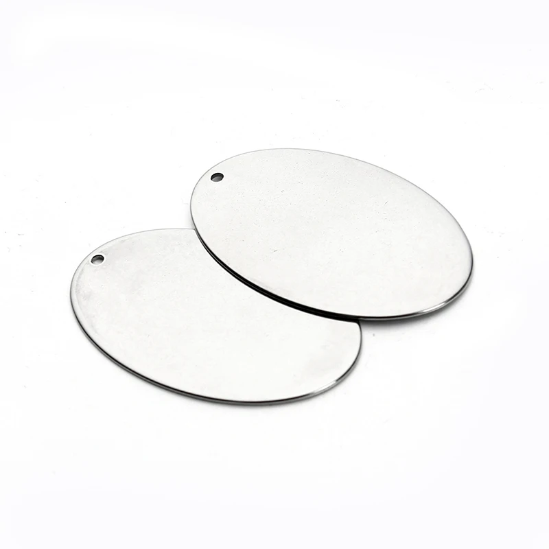 5pcs/lot 25x39mm Oval Stainless Steel Tags Metal Stamping Blanks Pendant Charms for Necklaces & Bracelets Jewelry Making F3345
5pcs/lot 25x39mm Oval Stainless Steel Tags Metal Stamping Blanks Pendant Charms for Necklaces & Bracelets Jewelry Making F3345