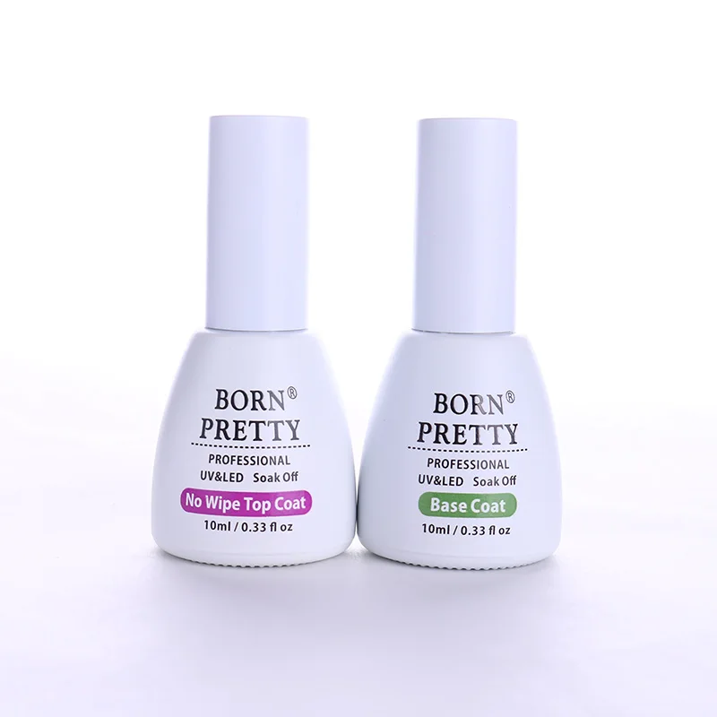 BORN PRETTY 2Pcs 10ml Base Gel No Wipe Top Coat Set Soak Off for UV LED Nail Art Gel Polish Long Lasting Gel Lacquer Cover
BORN PRETTY 2Pcs 10ml Base Gel No Wipe Top Coat Set Soak Off for UV LED Nail Art Gel Polish Long Lasting Gel Lacquer Cover