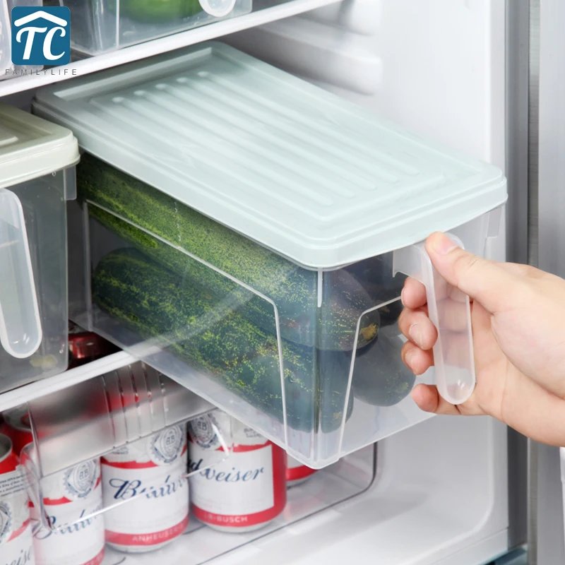 Fresh Keeping Storage Box Refrigerator Holder Organizer Kitchen Accessories Transparent Food Container
Fresh Keeping Storage Box Refrigerator Holder Organizer Kitchen Accessories Transparent Food Container