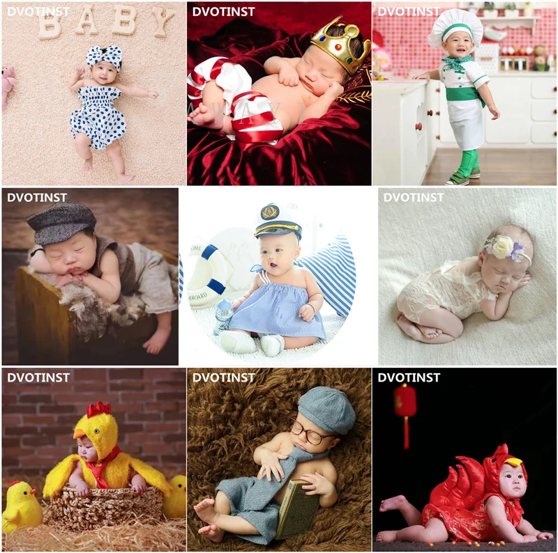 Dvotinst Newborn Photography Props Animals Fruits Bodysuit+Hat Set Halloween Cosplay Baby Fotografia Costume Studio Shoots Props
Dvotinst Newborn Photography Props Animals Fruits Bodysuit+Hat Set Halloween Cosplay Baby Fotografia Costume Studio Shoots Props