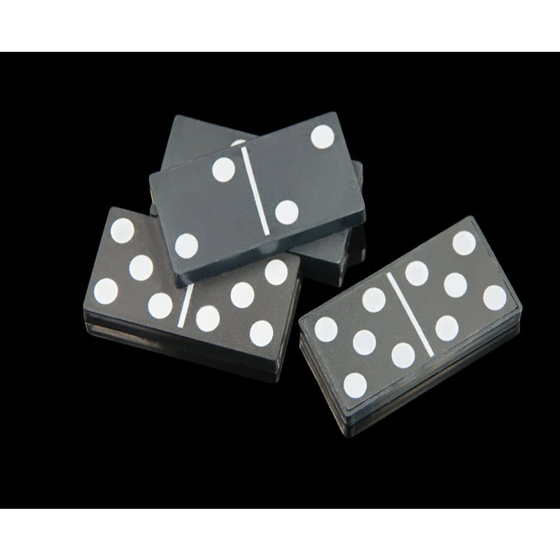 Three Domino Monte Magic Tricks Hopping Domino Copy Dice Close Up Stage Props Mentalism Magician Classic Toys
Three Domino Monte Magic Tricks Hopping Domino Copy Dice Close Up Stage Props Mentalism Magician Classic Toys