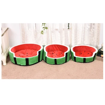 Pet Sleeping Bed Fruit Shaped Small Animal Nest Cave Soft Warm Pet Detachable Cushion Watermelon Bed
Pet Sleeping Bed Fruit Shaped Small Animal Nest Cave Soft Warm Pet Detachable Cushion Watermelon Bed