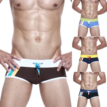 Swimming Pants For Men Striped Sexy Underwear Mens Nylon Men's Brand Stripe Sexy Cotton Breathable Bulge Briefs W0321
Swimming Pants For Men Striped Sexy Underwear Mens Nylon Men's Brand Stripe Sexy Cotton Breathable Bulge Briefs W0321