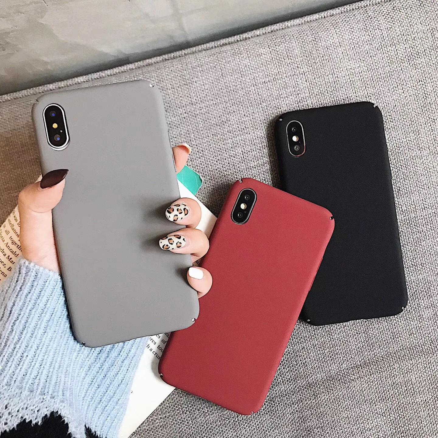 High Quality Hard Fine sand Case For Oneplus 6t Case For oneplus 6 5t Shell Matte Scrub Cover For oneplus 5 3 Coque 1+6 1+6t 5+t
High Quality Hard Fine sand Case For Oneplus 6t Case For oneplus 6 5t Shell Matte Scrub Cover For oneplus 5 3 Coque 1+6 1+6t 5+t