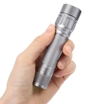 Q5 LED Portable Flashlight 2000LM Zoomable 3-model Torch Adjustable Focus Lamp Light Waterproof Flashlight Silver
Q5 LED Portable Flashlight 2000LM Zoomable 3-model Torch Adjustable Focus Lamp Light Waterproof Flashlight Silver