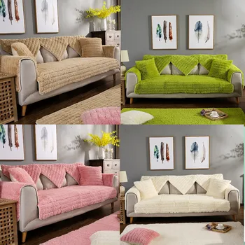 High grade long velvet solid color to keep warm sofa covers seat\back cushion carpet cat pillow sofa kid furniture covers
High grade long velvet solid color to keep warm sofa covers seat\back cushion carpet cat pillow sofa kid furniture covers