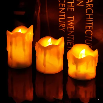 3 pcs Tears LED Electronic Candle AA battery plastic candle holiday home decoration candle light
3 pcs Tears LED Electronic Candle AA battery plastic candle holiday home decoration candle light