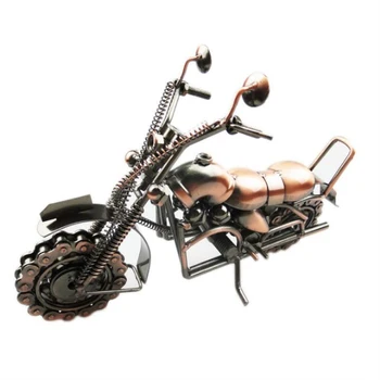 Vintage 3D Handmade Motorbike Model Motorcycle Decoration Moto Ornament Classic Autocycle Artwork Fans Souvenirs Gift Iron Metal
Vintage 3D Handmade Motorbike Model Motorcycle Decoration Moto Ornament Classic Autocycle Artwork Fans Souvenirs Gift Iron Metal