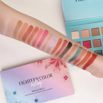 18 Color Eyeshadow Palettes Matte Shimmer Pigmented Eye Shadow Pressed Powder Charming Eyes Painted Make up New Arrival C1
18 Color Eyeshadow Palettes Matte Shimmer Pigmented Eye Shadow Pressed Powder Charming Eyes Painted Make up New Arrival C1