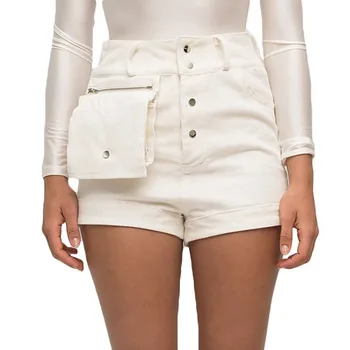Fashion 2019 Summer Women Denim Shorts With Waist Pack High Waist Slim Casual Shorts Leisure Mini Shorts
Fashion 2019 Summer Women Denim Shorts With Waist Pack High Waist Slim Casual Shorts Leisure Mini Shorts