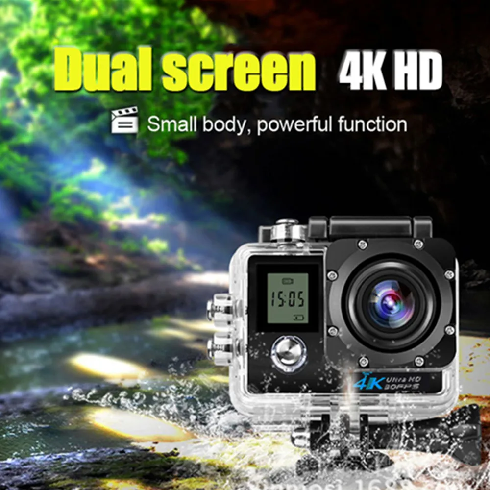 BAPASCO New Action Camera 2.4G remote ultra HD 4K 12mp action video camera 4k/30fps 1080p/60fps EIS 30M waterproof Sport Camera
BAPASCO New Action Camera 2.4G remote ultra HD 4K 12mp action video camera 4k/30fps 1080p/60fps EIS 30M waterproof Sport Camera
