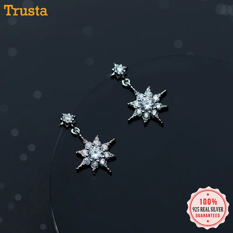 Trustdavis 100% 925 Solid Real Sterling Silver Jewelry Sweet Star Sparkling CZ Stud Earrings Gift for Girls Kids Lady DA209
Trustdavis 100% 925 Solid Real Sterling Silver Jewelry Sweet Star Sparkling CZ Stud Earrings Gift for Girls Kids Lady DA209