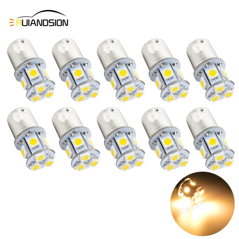 10pc 6V 12V 24V Turn Signal Brake Tail Light 8 SMD 5050 LED 4300K 1157 1156 bau15s Bulbs BAY15D Car Light Source parking auto
10pc 6V 12V 24V Turn Signal Brake Tail Light 8 SMD 5050 LED 4300K 1157 1156 bau15s Bulbs BAY15D Car Light Source parking auto