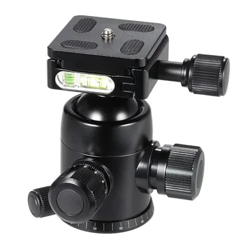 B-2 Tripod Head Ball Head Panorama 360 Camera Head W/ Built-in Double Spirit Levels & Safety Catch For DSLR Cameras
B-2 Tripod Head Ball Head Panorama 360 Camera Head W/ Built-in Double Spirit Levels & Safety Catch For DSLR Cameras