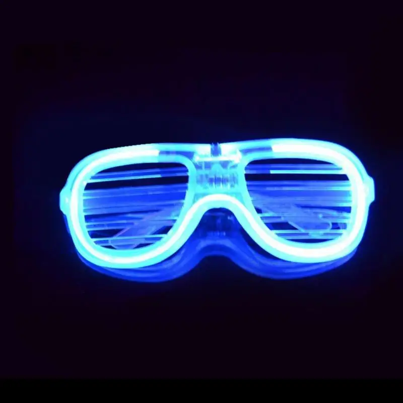 Wedding Party Mask Glasses Entertainment Funny Tricks Toy 3 Mode LED Flashing Shutter Glasses Glowing Blind Glasses with Battery
Wedding Party Mask Glasses Entertainment Funny Tricks Toy 3 Mode LED Flashing Shutter Glasses Glowing Blind Glasses with Battery
