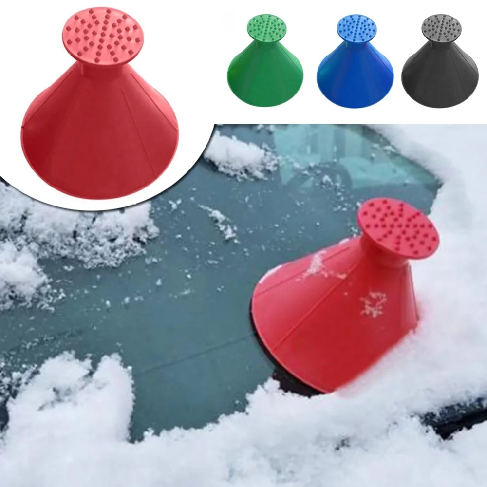 Scrape Round Ice Snow Scraper Magic Cone-shaped Windshield Ice Snow Scraper Car Window Cleaner Household Cleaning Tools
Scrape Round Ice Snow Scraper Magic Cone-shaped Windshield Ice Snow Scraper Car Window Cleaner Household Cleaning Tools