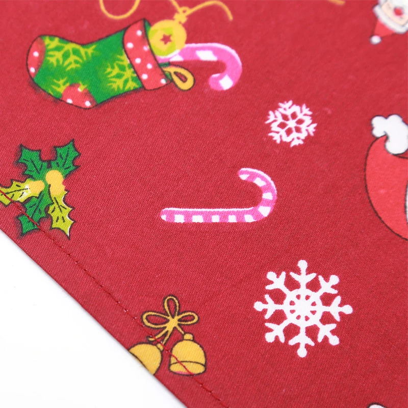 Xpangle ошейник для собак рождественский треугольный шарф полотенце рта аксессуары