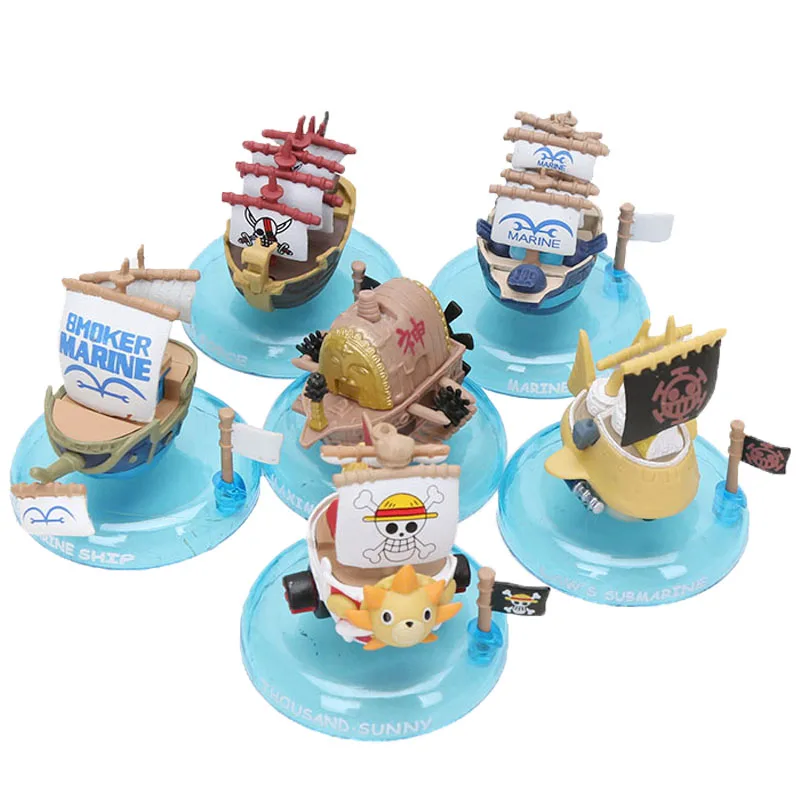 6pcs/set Anime Figure One Piece Ship Thousand Sunny Going Merry Pirate Boat Model Toys Pirate Ship Blocks
6pcs/set Anime Figure One Piece Ship Thousand Sunny Going Merry Pirate Boat Model Toys Pirate Ship Blocks