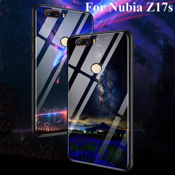 Coque For Nubia Z17s z17 s case capa Luxury tempered glass + soft edge back cover 5.73'' Nubiaz17s glass case NX595J phone shell
Coque For Nubia Z17s z17 s case capa Luxury tempered glass + soft edge back cover 5.73'' Nubiaz17s glass case NX595J phone shell