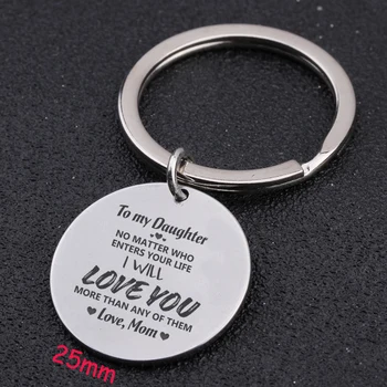 To Daughter Key Ring Gift Engraved No Matter Who Enters Your Life I Will Love You More Than Any Of Them From Mom Keychain Gift
To Daughter Key Ring Gift Engraved No Matter Who Enters Your Life I Will Love You More Than Any Of Them From Mom Keychain Gift