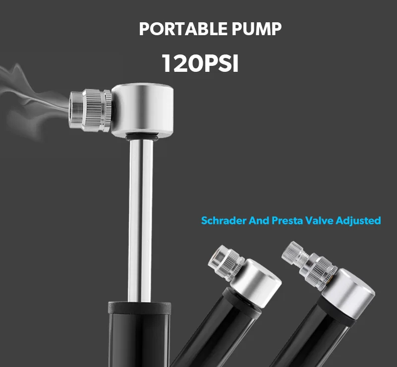 Portable Bicycle Inflator Pump Mini Manual Pump Cycling Air Pump Ball Toy Tire Inflator Outdoor Mountain Tire Inflation Pump
Portable Bicycle Inflator Pump Mini Manual Pump Cycling Air Pump Ball Toy Tire Inflator Outdoor Mountain Tire Inflation Pump