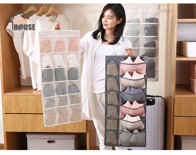 Snailhouse Closet Organizer Wardrobe Hanging Storage Double-sided Storage Hanging Bag Reasonable Storage Hanging Bag Waterproof
Snailhouse Closet Organizer Wardrobe Hanging Storage Double-sided Storage Hanging Bag Reasonable Storage Hanging Bag Waterproof