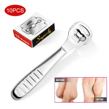 Callus Remover Hard Dead Skin Removal Machine Stainless Steel Pedicure Tool Set Foot Care Dead Skin Cutter Shaver H
Callus Remover Hard Dead Skin Removal Machine Stainless Steel Pedicure Tool Set Foot Care Dead Skin Cutter Shaver H