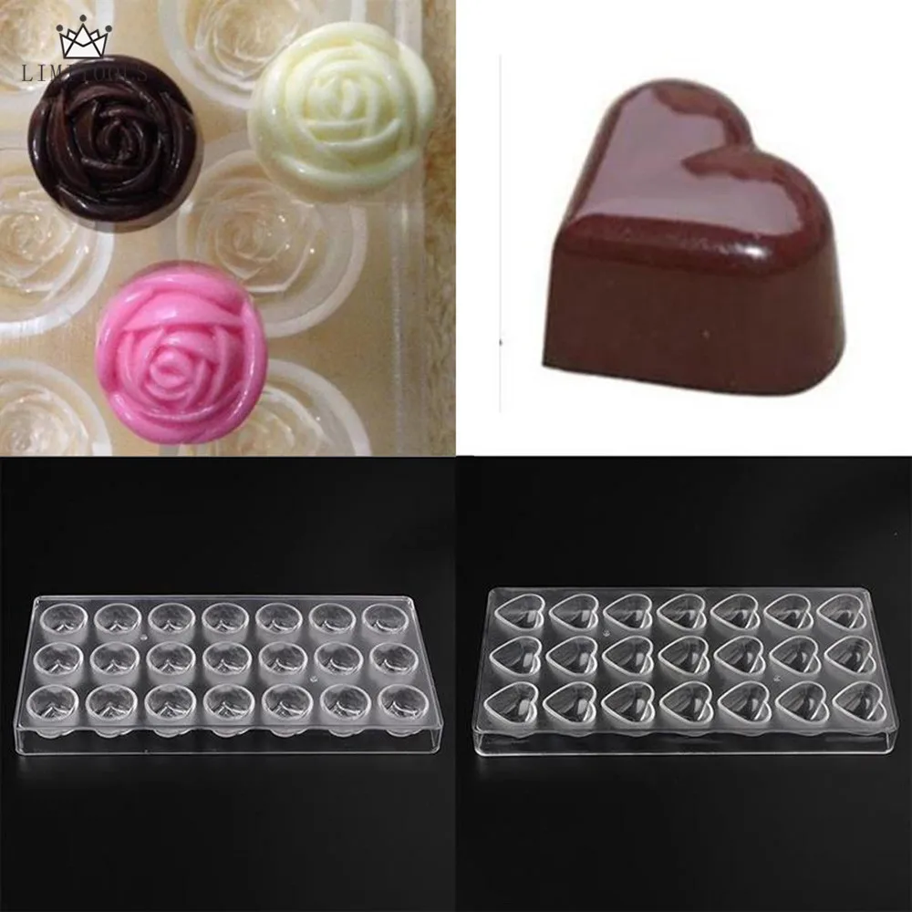 LIMITOOLS Valentine's Day heart shape plastic chocolate , polycarbonate chocolate tools,kitchen pastry bakeware chocolate mold
LIMITOOLS Valentine's Day heart shape plastic chocolate , polycarbonate chocolate tools,kitchen pastry bakeware chocolate mold