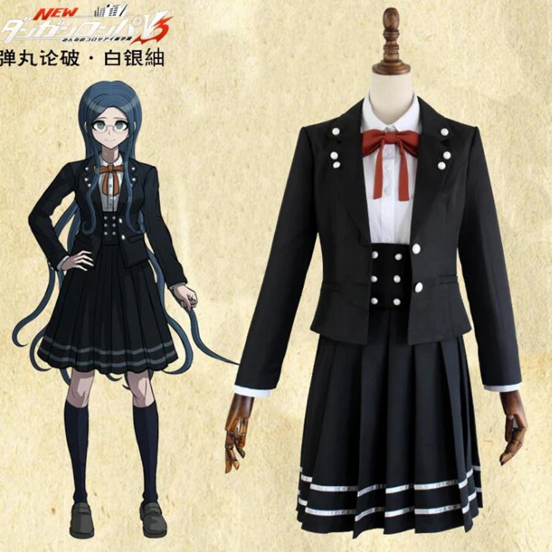 Shirogane Tsumugi Danganronpa V3: Killing Harmony cosplay uniform Lolita costume Combat suit Performance Costumes
Shirogane Tsumugi Danganronpa V3: Killing Harmony cosplay uniform Lolita costume Combat suit Performance Costumes