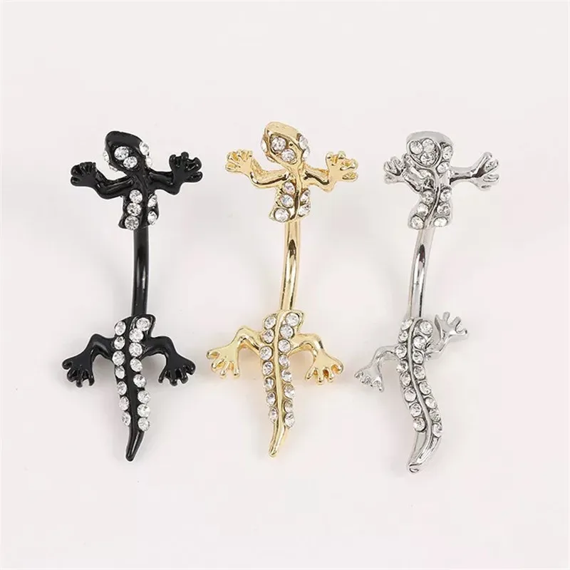 Big Gecko Lizard belly button ring fashion women body belly bar piercing navel jewellry 14G 316L surgical steel bar Nickel-free
Big Gecko Lizard belly button ring fashion women body belly bar piercing navel jewellry 14G 316L surgical steel bar Nickel-free