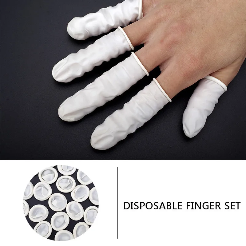 Manicure finger sets of disposable latex gloves anti-static dust-free rubber nails beauty salon use glove
Manicure finger sets of disposable latex gloves anti-static dust-free rubber nails beauty salon use glove